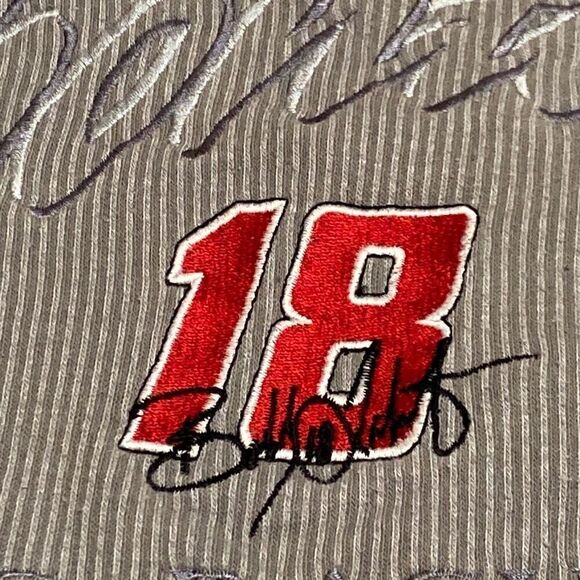 Vintage Chase Authentics Bobby Labonte #18 Joe Gibbs Racing Ribbed Shirt Men XL - Picture 5 of 11